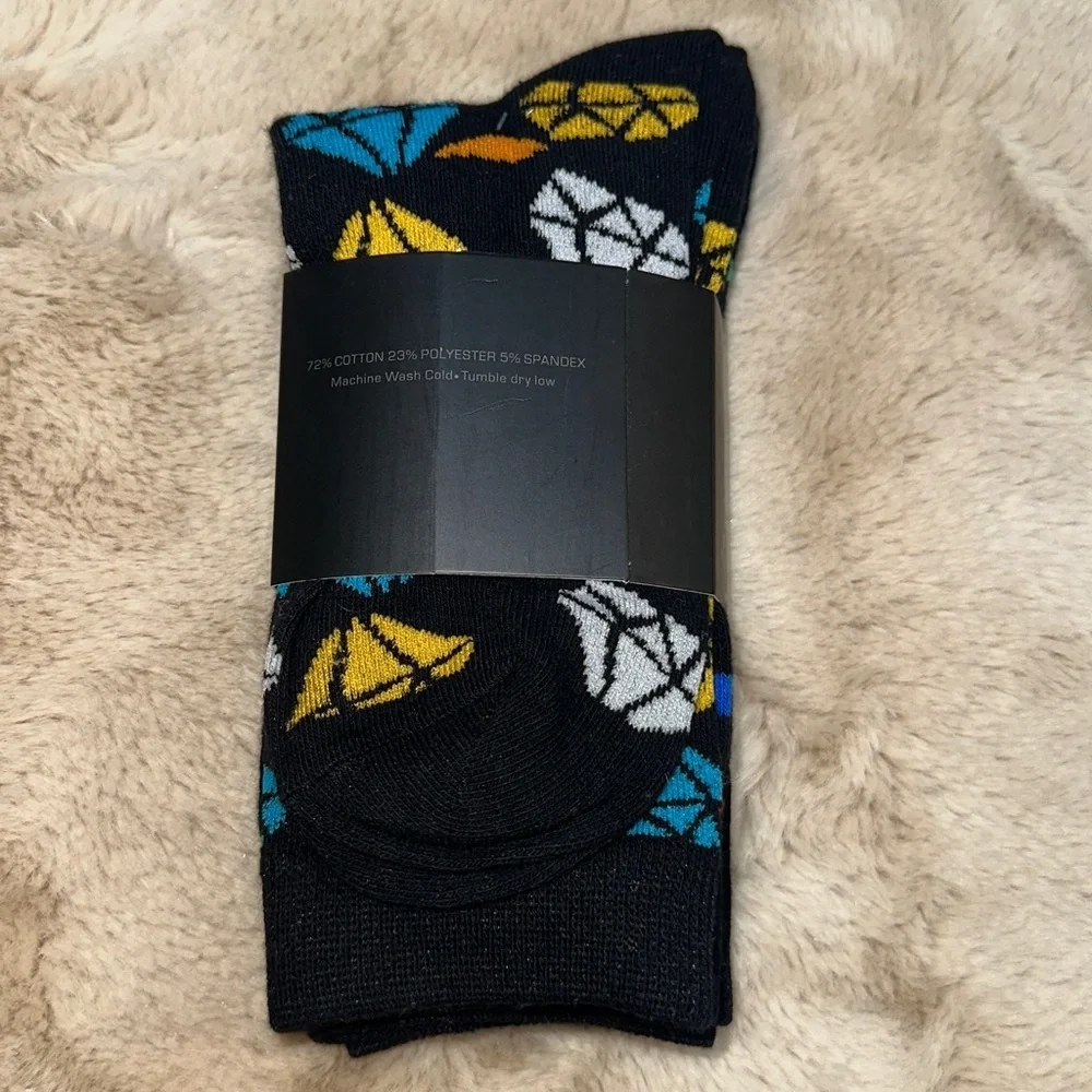 NEW Mitch Bogen 3 pack socks
